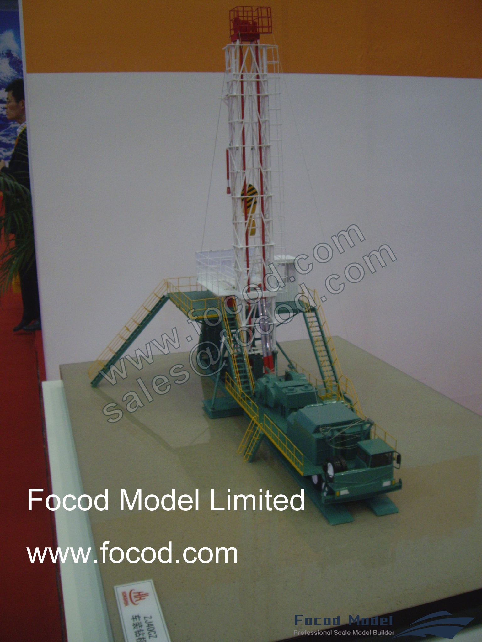 custom made model of Industrial Equipment